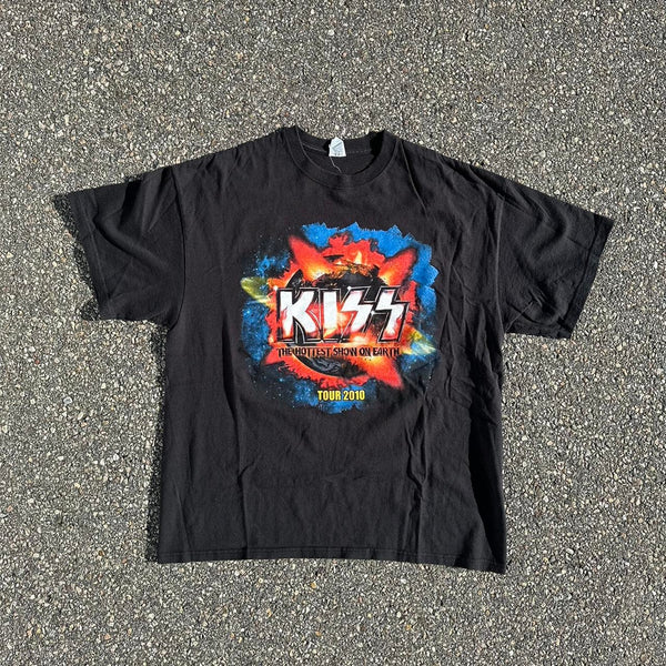 2010 kiss shirt size xl