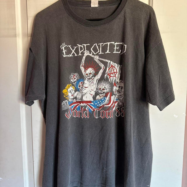The exploited world tour 1988