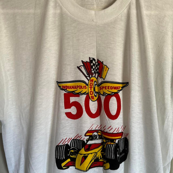 1970sindianapolis 500 race t shirt indy500