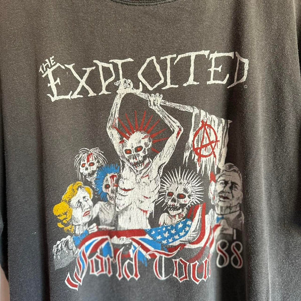The exploited world tour 1988