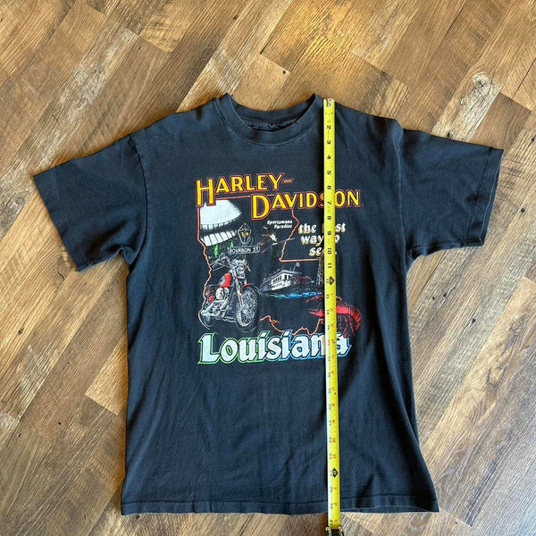 Black harley davidson 1980s