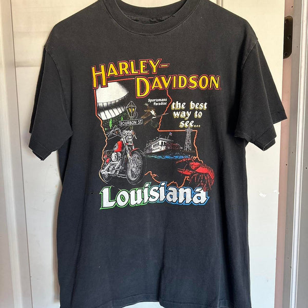 Black harley davidson 1980s