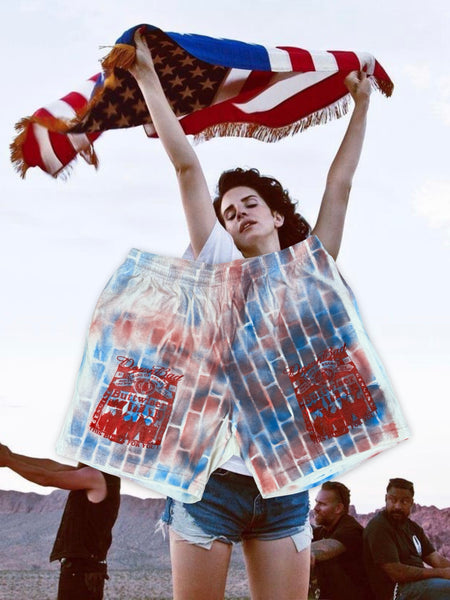 DOWN BAD. 4th Of July Buttweiser Parody Shorts