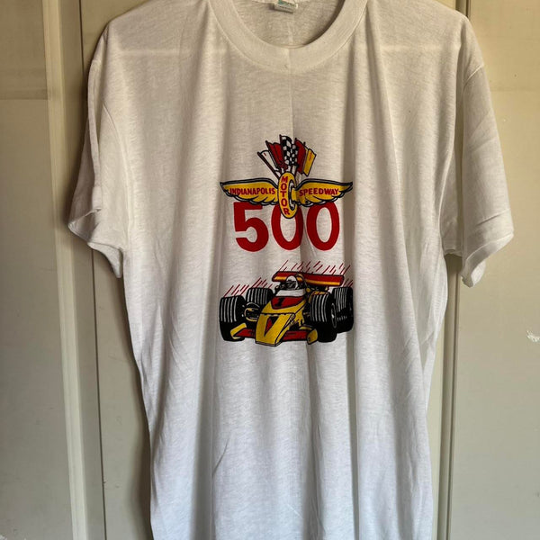 1970sindianapolis 500 race t shirt indy500