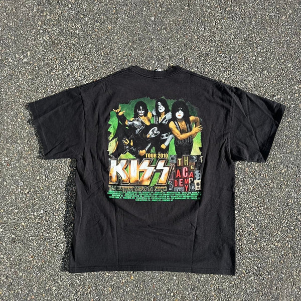 2010 kiss shirt size xl