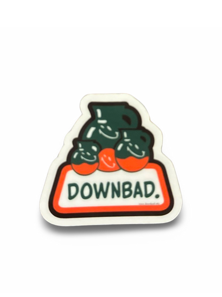 DOWN BAD FW23 Stickers