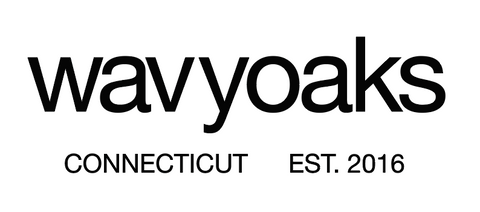 WAVYOAKS Printshop Wordmark Logo