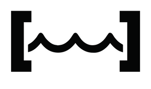 WAVYOAKS "W" Wave Monogram Logo