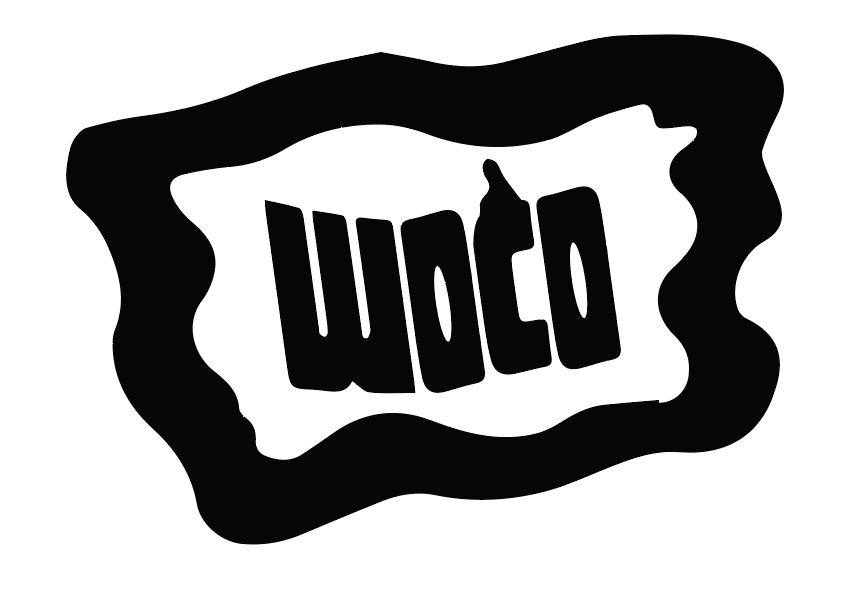 WAVYOAKS WOCO Parody Wordmark Logo