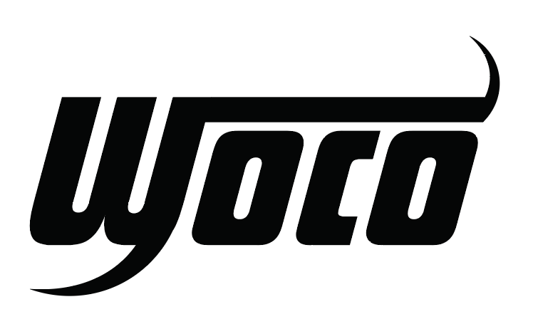 WAVYOAKS WOCO Spike Wordmark Logo