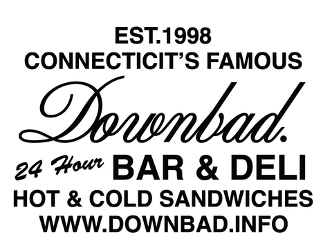WAVYOAKS DOWN BAD. Bar & Deli Logo