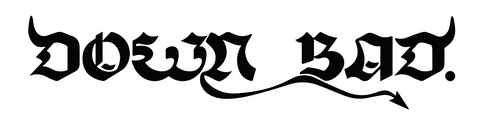 WAVYOAKS DOWN BAD. Parody Logo