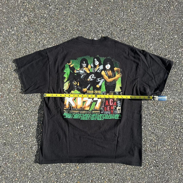 2010 kiss shirt size xl