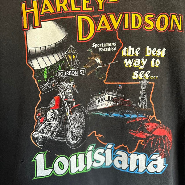Black harley davidson 1980s