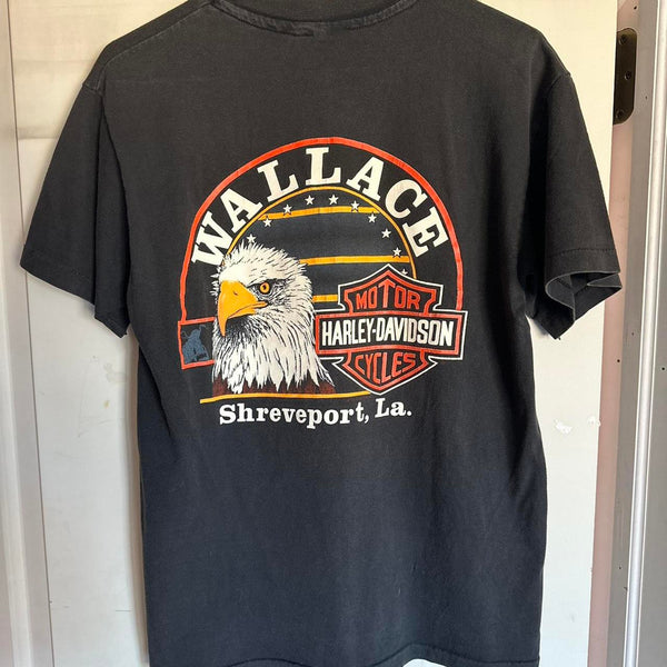 Black harley davidson 1980s