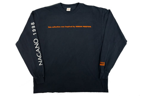 WAVYOAKS® "HERON PRESTON" Long Sleeve [navy]